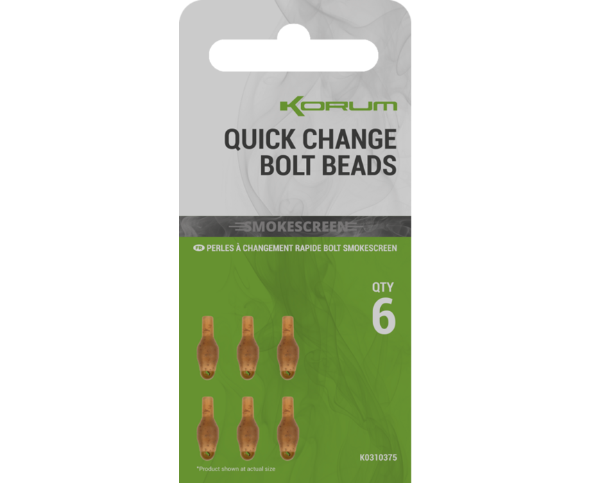 E-shop Korum montáž smokescreen quick change bolt beads 6 ks