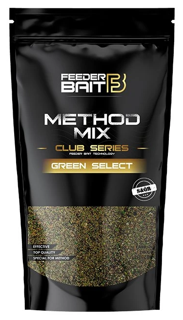 Feederbait method mix club series green select 800 g