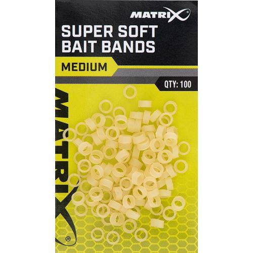 Matrix Gumičky Na Nástrahy Super Soft Bait Bands 100 ks