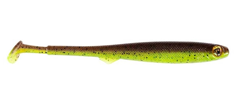 Fox rage gumová nástraha slick fast super soft uv green pumpkin - 15 cm