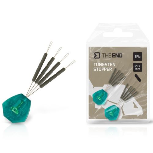 Delphin Zarážky TheEND Wolframový Stopper 2x7 mm 24 ks