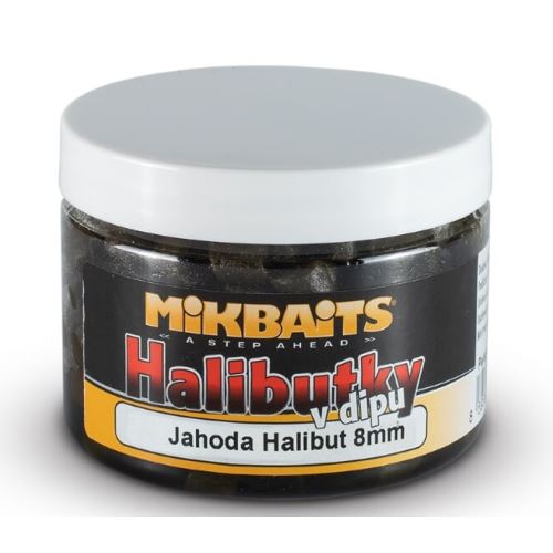 Mikbaits Pelety Halibutky v Dipe 8 mm 150 ml