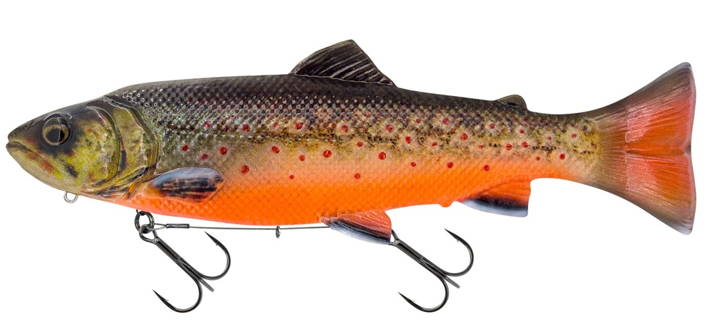 Savage gear gumová nástraha 3d line thru pulsetail trout slow sinking arctic char - 25 cm 185 g