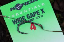 Korda Háčiky Essentials Wide Gape X Barbed 10 ks (4)
