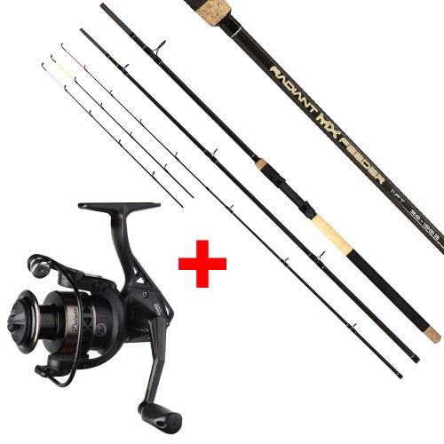 Giants Fishing Prút Radiant Mix Feeder 3 m 50-90 g + Navijak Deluxe FD 2000