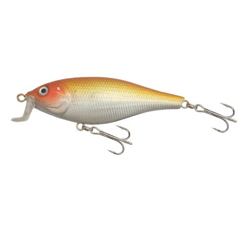 Kamasaki Wobler Fat Shad Oranžová-Strieborná 9 cm 14 g