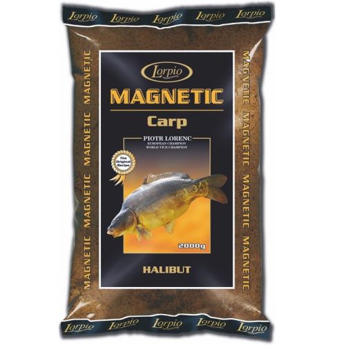 Lorpio Krmítkova Zmes Magnetic Carp Halibut 2 kg