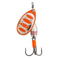 Savage Gear blyskáč Rotex Spinner Fluo Orange Silver
