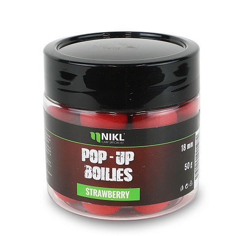 Nikl plávajúce boilies strawberry - 16 mm 50 g