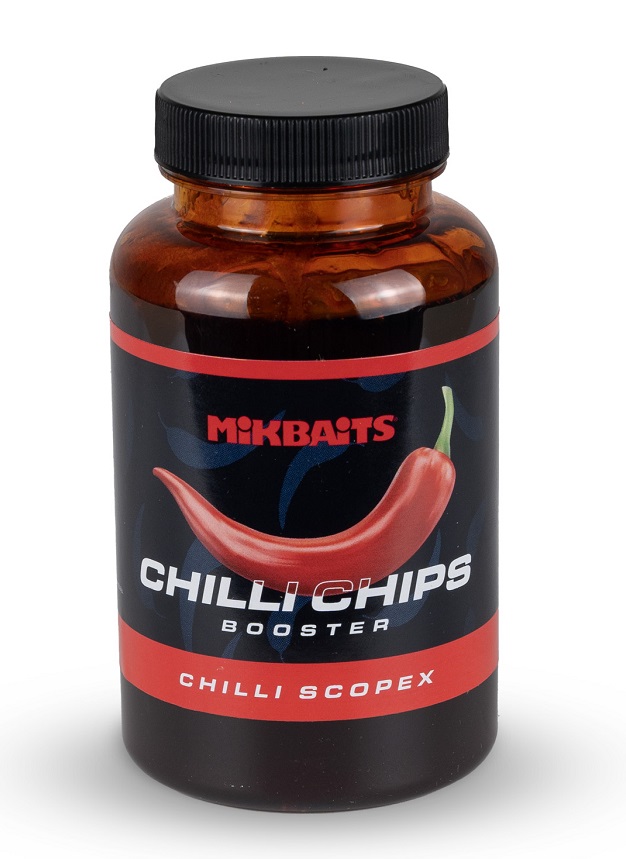E-shop Mikbaits chilli chips booster chilli scopex 250 ml