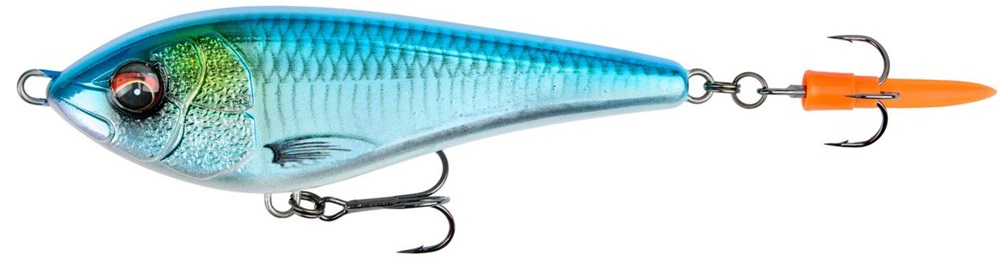 Savage gear wobler deviator swim blue chrome - 10,5 cm 35 g