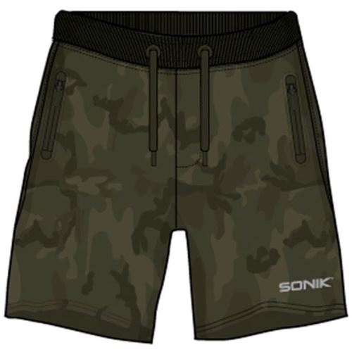 Sonik Kraťasy Camo Fleece Shorts