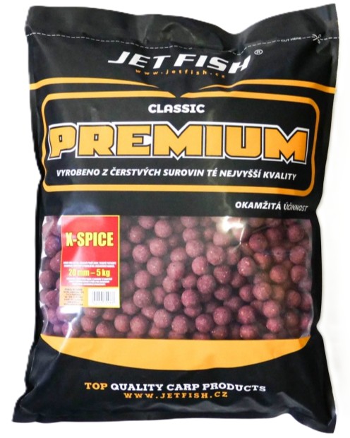 E-shop Jet fish boilie premium clasicc 5 kg 20 mm - x-spice