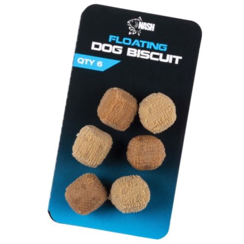 Nash Umelá Nástraha Floating Dog Biscuit 13 mm 6 ks