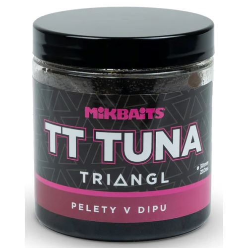 Mikbaits Pelety V Dipe TT Tuna Triangl 250 ml 30 mm