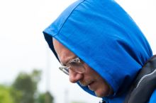 Fox RageTričko s Dlhým Rukávom a Kapucňou Blue Hooded T (14)