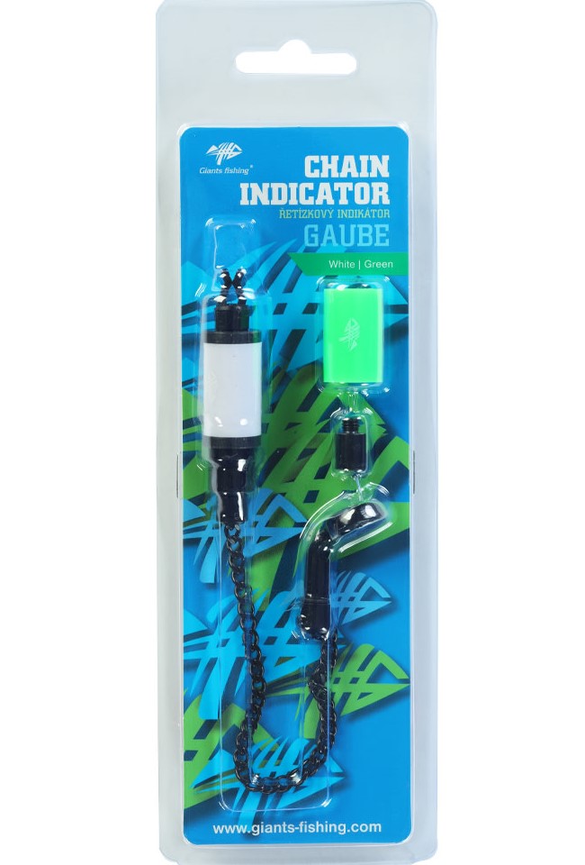E-shop Giants fishing retiazkový indikátor chain indicator gaube - white/green