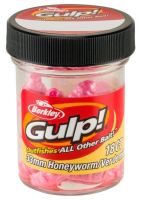 Berkley Umelé Nástrahy Gulp Honey Worm-Bubble Gum 3,3 cm
