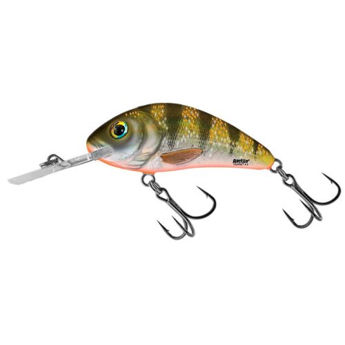 Salmo Wobler Rattlin Hornet Floating Yellow Holographic Perch