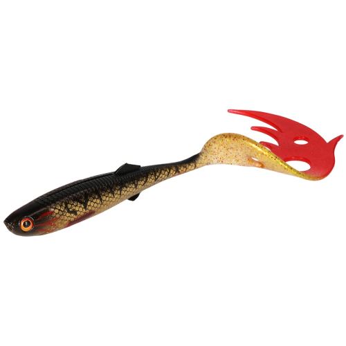 Mikado Gumová Nástraha Sicario Pike Tail Spotted Bullhead Balenie