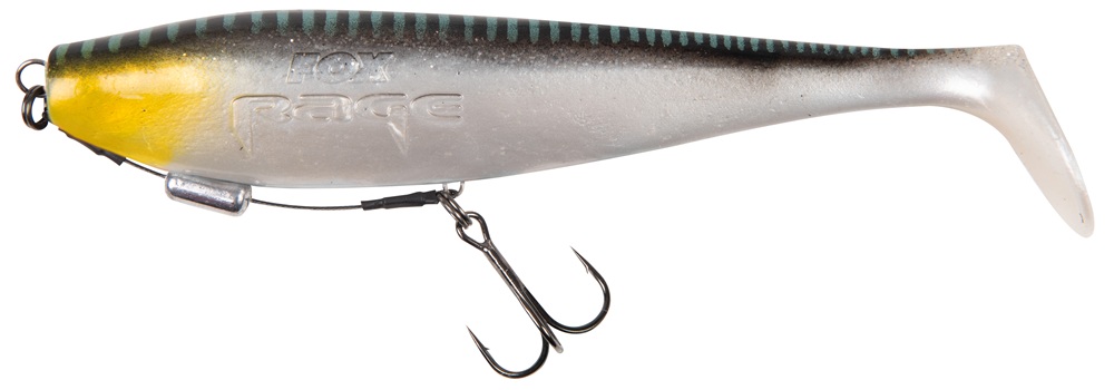 E-shop Fox rage gumová nástraha zander pro shad loaded uv silver halo - 16 cm