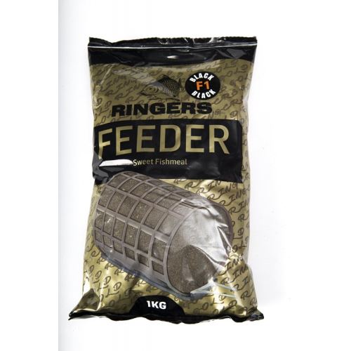 Ringers Krmítková Zmes F1 Fishmeal Feeder Mix Black 1 kg