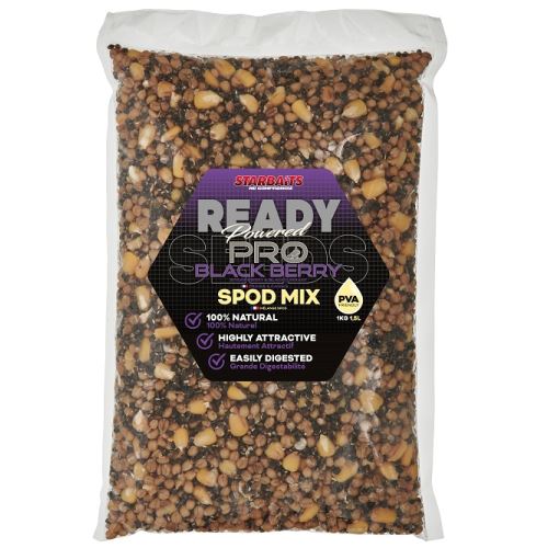 Starbaits Zmes Spod Mix Ready Seeds Pro Blackberry - 1 kg