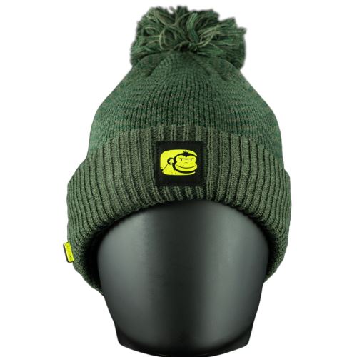 RidgeMonkey Čiapka APEarel ThermaPro Waterproof Bobble Hat Green