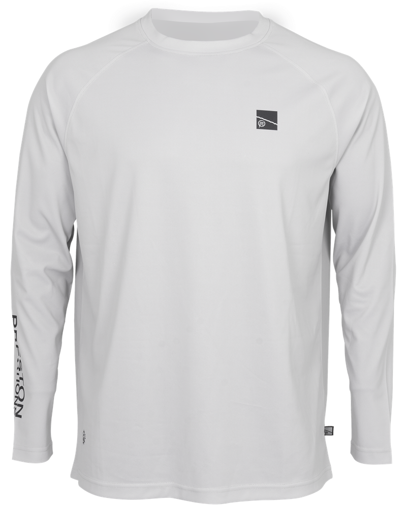 E-shop Preston innovations triko grey performance sun shirt upf-40 - m