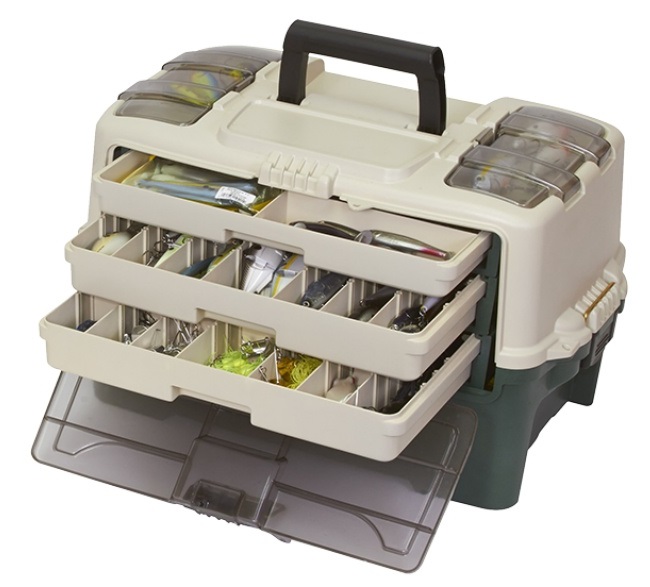 Plano box hybrid hip tray box