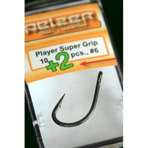Pelzer Háčik  Player Super Grip Carp Hook 12ks