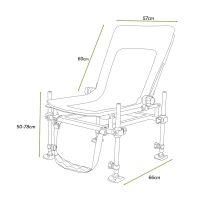 Korum Křeslo Supa Lite Stretch Feeder Chair S23 (13)