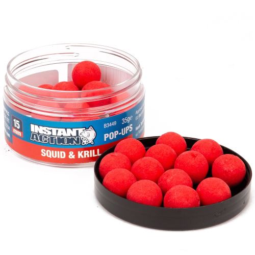 Nash Plávajúce Boilie Instant Actions Squid Krill