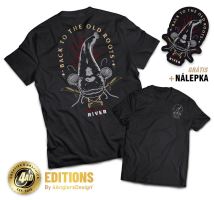 4ANGLERSDESIGN Tričko Back To The Old Roots