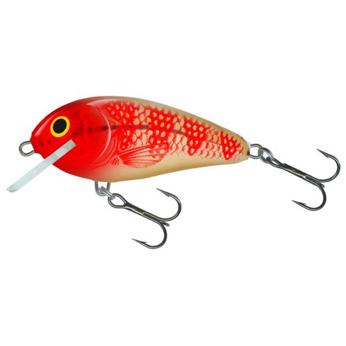 Salmo Wobler Butcher Floating Golden Red Head 5 cm 5 g