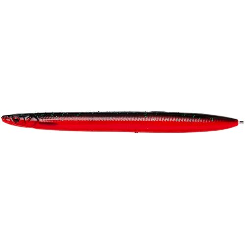 Savage Gear Gumová Nástraha 3D Soft Line Thru Sandeel Sinking Red N Black 12,5 cm 20 g