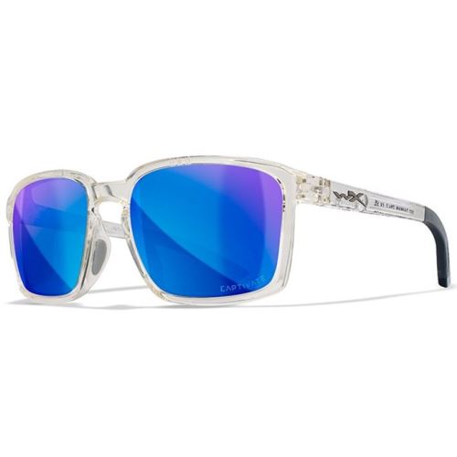 Wiley X Polarizačné Okuliare Alfa Captivate Polarized Blue Mirror Smoke Grey/Gloss Clear Crystal