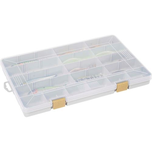 Westin Krabička W3 Tackle Box Grey/Clear 35,5 x 22,5 x 3,5 cm