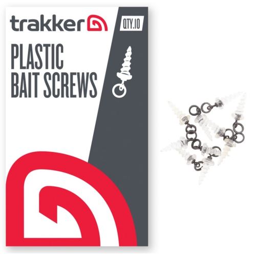 Trakker Vrtáčik Plastic Bait Screws 10 ks