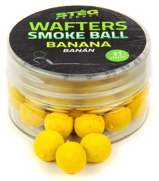 Stég wafters smoke ball 15 g 11 mm - banana
