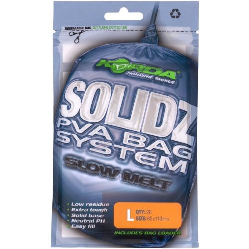 Korda PVA Vrecko Solidz Slow Melt PVA Bags