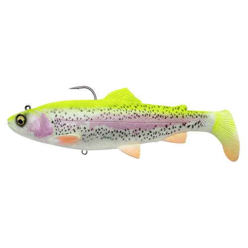 Savage Gear Gumová Nástraha 4D Rattle Shad Trout Sinking Lemon Trout