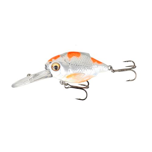 Savage Gear Wobler 3D Crucian Crank F SR 3,4 cm 3 g Pearl White Silver