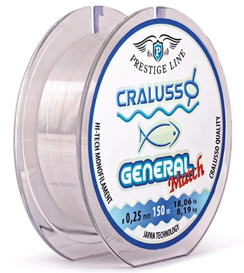 E-shop Cralusso vlasec general match 150 m - 0,14 mm 2,75 kg