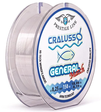 Cralusso vlasec general match 150 m - 0,35 mm 15,49 kg