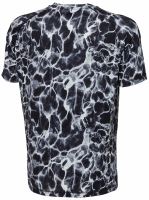 Savage Gear Tričko Night UV T Shirt Black Waterprint (1)