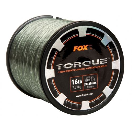 Fox Vlasec Torque Carp Line Low Vis Green 850 m - Priemer 0,38 mm / Nosnosť 9,55 kg