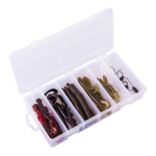 Savage Gear Gumová Nástraha Black Bass Pro Pack Kit Mix