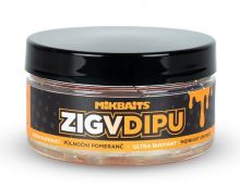 Mikbaits Plávajúce Boilie V Dipe Zig Ultra Polnočný Pomaranč 15 mm