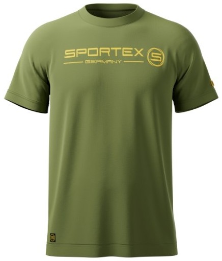 E-shop Sportex rybárske tričko t-shirt zelené s logom - l